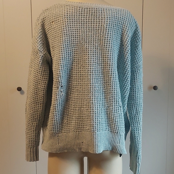 American Eagle Distressed Knit Sweater - Picture 3 of 5